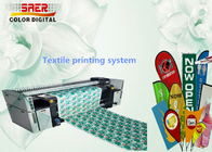CMYK Digital Fabric Printer Direct Print On Textile Material