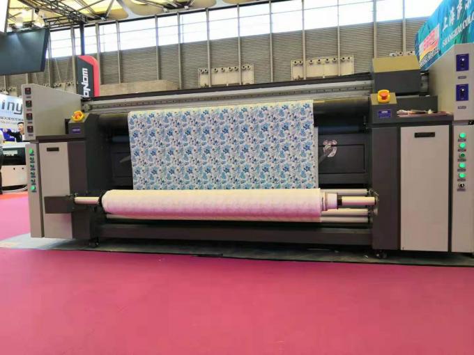 الرقمية آلة صبغ التسامي النسيج راية الطباعة لطباعة الملابس 0