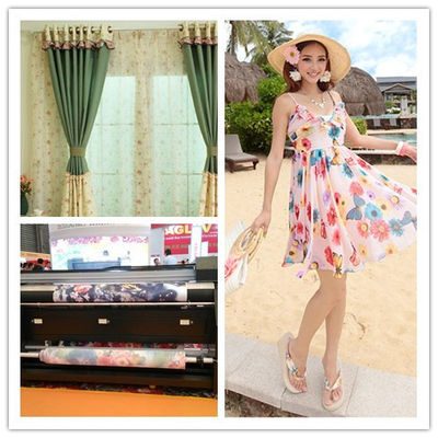 آلات طباعة النسيج الرقمية 1400 نقطة في البوصة للنسيج