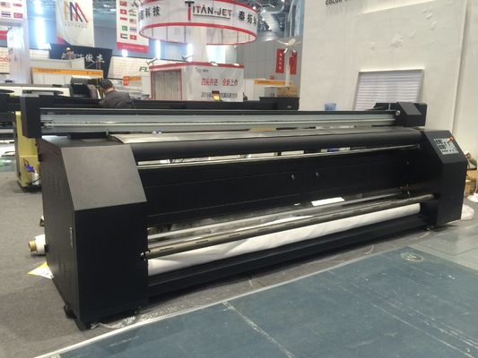 الرقمية التسامي / الصباغ / رد الفعل النسيج Cmyk آلة الطباعة لفة إلى لفة