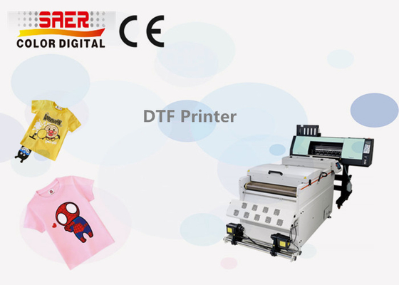 طابعة DTF ذات الصيغة الكبيرة 60 سم لنقل قمصان مع حبر الصبغ