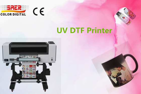 SAER Factory A3 آلة الطباعة UV Inkjet طباعة UV DTF
