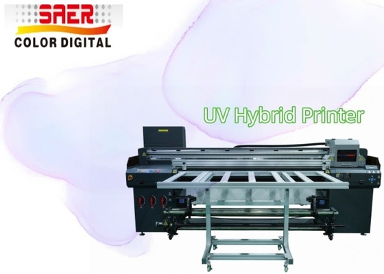 مطبعة UV الهجينة داخل وخارجية