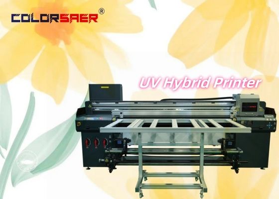 مصنع إمدادات UV الطابعة الهجينة للوحة للوحة ومتسطحة UV المخطط لبانر الفينيل الخشب الزجاجي طباعة الجلد