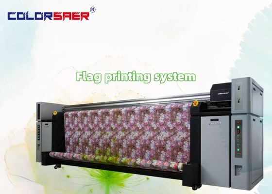 آلة الطباعة النسيجية الرقمية العلم العلم البوليستر Inkjet Dye Fabric Sublimation Printer