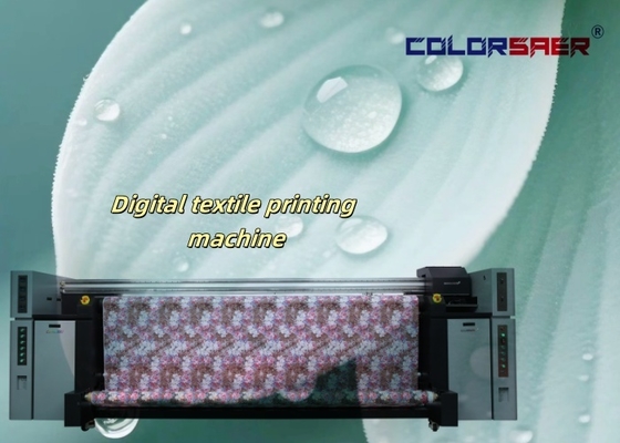 طابعة نسيج رقمية 3.2 متر مع رؤوس طباعة Epson I3200