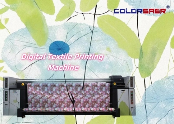 طابعة الأقمشة الرقمية Epson Head عرضها 3.2m CMYK Sublimation