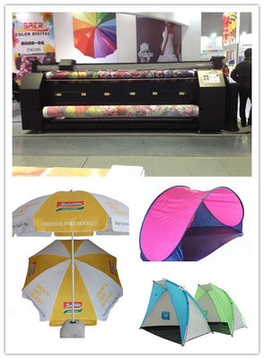 طابعة نسيج كبيرة الحجم 3.2m ، آلة طباعة النسيج عالية الوضوح