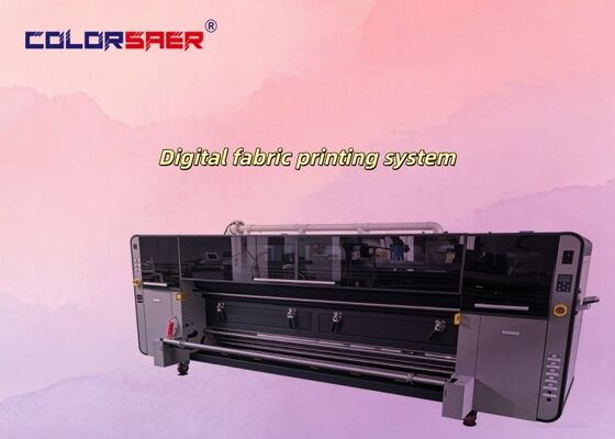 SAER عالية التكلفة الأداء سعر المصنع النموذج الجديد 3200mm نظام الطباعة النسيجية الرقمية الشكل الكبير