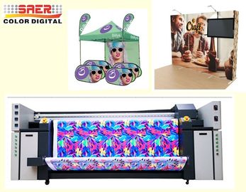 CMYK المزدوج تنسيق كبير النسيج راسمة 1440 DPI ماكس القرار في مجال الإعلان