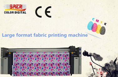 مستمر الحبر العرض التسامي النسيج الراسمة المزدوج CMYK اللون كفاءة عالية