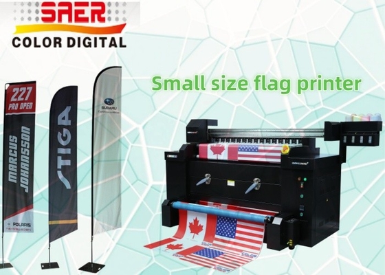 Full Color Digital Inkjet Flag Printing Machine to Make Flags Factory Manufacture
