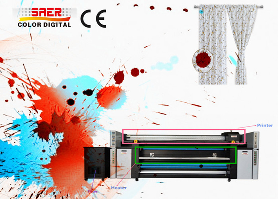 Large Format Cotton Textile Printing Machine CMYK Direct Textile Printer