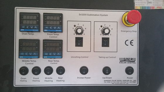 أسود الجسم شكل كبير التسامي راية طابعة آلة الطباعة المباشرة