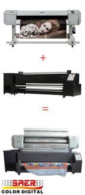 لفة مباشرة إلى لفة موتوه التسامي الطابعة إبسون DX5 رئيس داخلي في الهواء الطلق