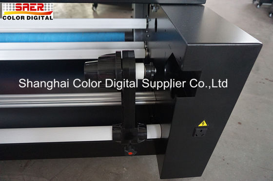 آلة تسخين النسيج صبغ التسامي مع مروحة فلتر الكربون المنشط