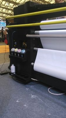 عرض صنع آلة طباعة التسامي القماش مزدوجة رأس الطباعة DX7