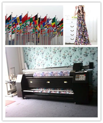 آلات طباعة النسيج الرقمية تنسيق كبير الكل في واحد التسامي