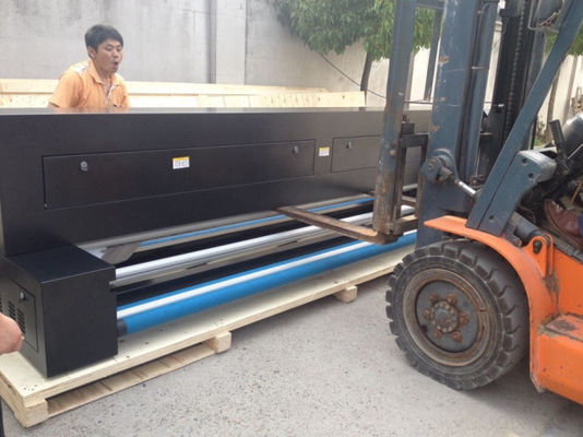 تنسيق كبير Muticolor لفة إلى سخان النسيج الرقمية العمل مع الطابعة