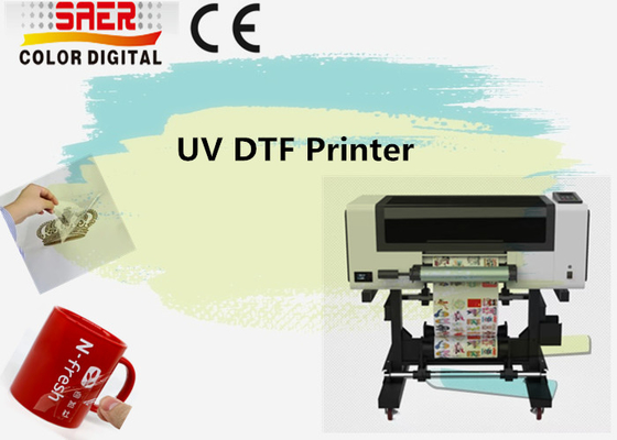 SAER Factory A3 آلة الطباعة UV Inkjet طباعة UV DTF