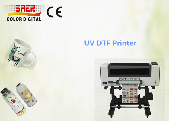 طابعة UV DTF للفيلم PET A B لصنع الشعار طابعة UV DTF