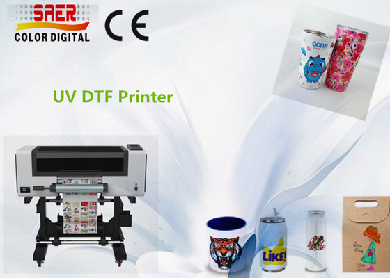 طابعة UV DTF للفيلم PET A B لصنع الشعار طابعة UV DTF