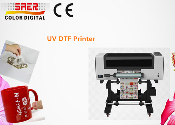 طابعة UV DTF للطابعة للفول إلى لفة الكأس لف الملصقات طابعة طابعة طابعة للشركات الصغيرة