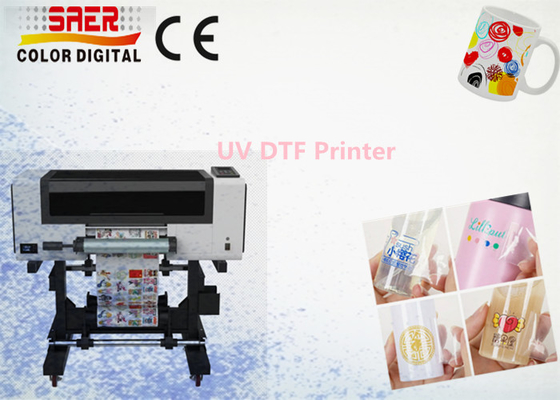 طابعة DTF UV OEM مع ملصق ملصق ملصق كوب للشركات الصغيرة المنزلية