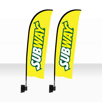 أبيض 100 ٪ البوليستر المغلفة أقمشة الطباعة الرقمية لصناعة العلم / راية العلم