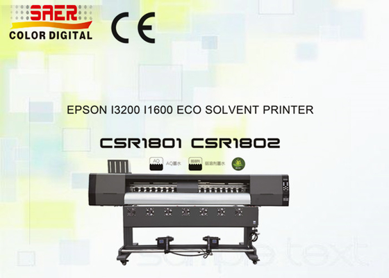 CMYK اللون i3200 الرأس Eco المذيب الطابعة الطابعة الحبر