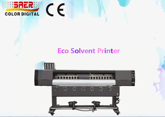 CMYK اللون i3200 الرأس Eco المذيب الطابعة الطابعة الحبر