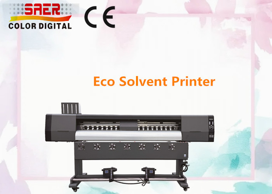 طابعة المذيب طابعة CMYK Flex Banner Eco Solvent