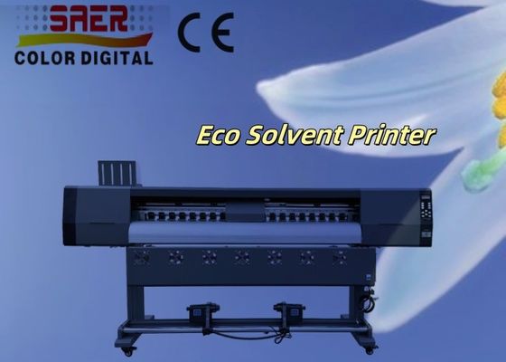 الإعلانات الخارجية ذات الشكل الواسع والبانر الداخلي ملصق السيارة آلة المذيب البيئي