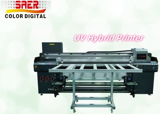 طابعة UV هجينة ذات شكل كبير للطابعة الطابعة والطابعة الطابعة الطابعة متعددة الوظائف