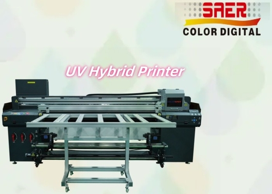 الطابعة الرقمية UV Inkjet طابعة UV الهجينة