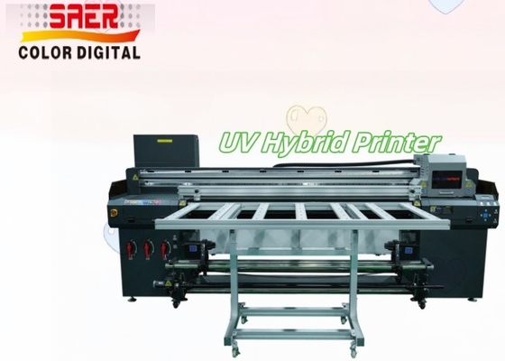 مطبعة UV الهجينة داخل وخارجية