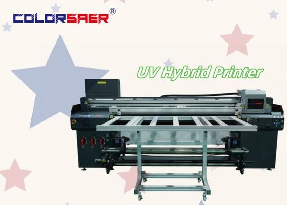 طابعة مستطيلة من طابعة إلى طابعة طابعة UV طابعة هجينة للملصقات الإعلانية المواد الديكورية الإلكترونية الحرف