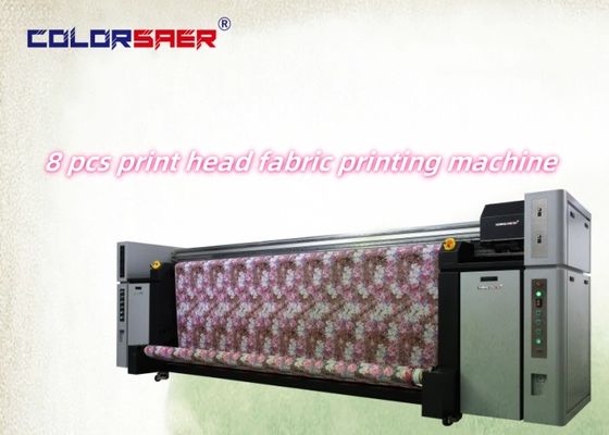 طابعة صبغ التسامي النافثة للحبر لطباعة المنسوجات الرقمية Color SAER I3200، لافتة العلم، قماش البوليستر