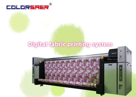 الشركة الرائدة في تصنيع الطابعات Color SAER طابعة نسيجية نافثة للحبر قطن بوليستر آلة طباعة النسيج