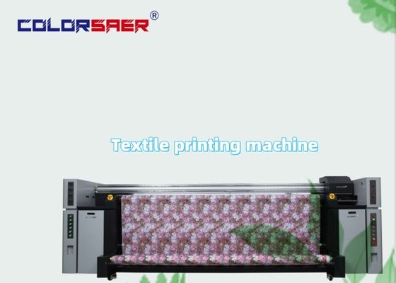 الشركة الرائدة في تصنيع الطابعات Color SAER طابعة نسيجية نافثة للحبر قطن بوليستر آلة طباعة النسيج