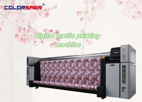 طابعة نسيج رقمية 3.2 متر مع رؤوس طباعة Epson I3200