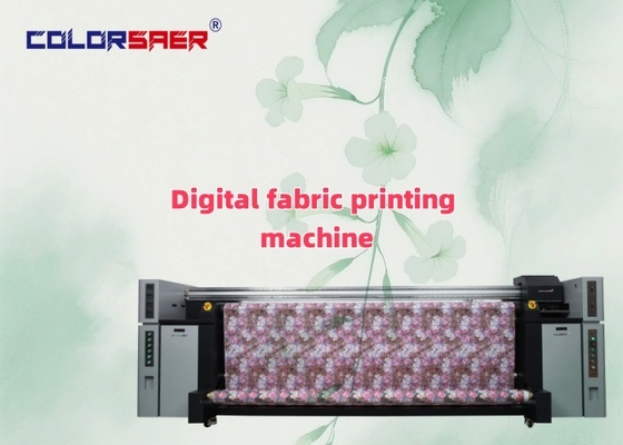 آلة طباعة الأقمشة Epson بـ 8 رؤوس CMYK بعرض 3.2 متر