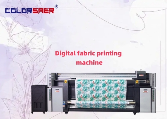 COLOR SAER صيغة كبيرة للوحة إلى لفة البوليستر والقطن نظام الطباعة النسيجية القماش المخطط