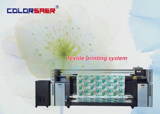 COLOR SAER الطابعة المباشرة إلى المنسوجات I3200 الرأس للعلم / العلم العرض الجداري