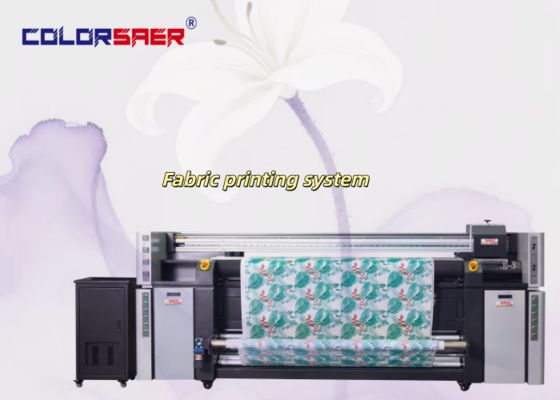 Factory Direct High Precision Textile Printer China Made Digital Fabric Printing System for Polyster & Cotton