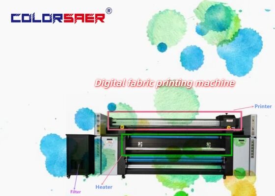 Direct to Fabric Plotter OEM Professional Textile Printing System with ONYX software for Cotton & Polyester Fabric