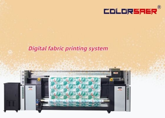SAER Brand New 2000mm Printing Width Sublimation Printing Machine with Epson i3200 Print Heads and Automatic Roll to Roll Textile Printing System