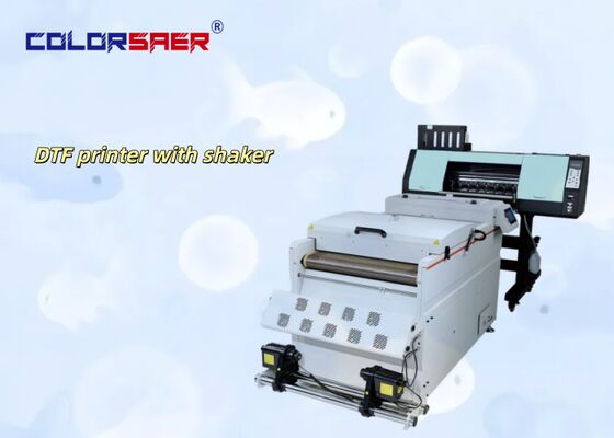 آلة طباعة قميص DTF 24 بوصة رقمية متعددة الوظائف DTF Impresora حالة جديدة DTF المخطط مع آلة مسحوق الهزاز