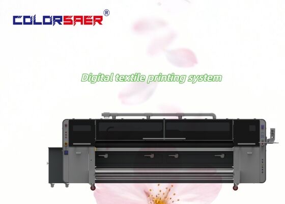 China Professional Manufacturer Large Format Roll to Roll Digital Fabric / Textile Printer for Polyester & Cotton Material