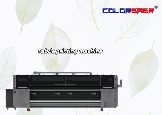 شركة SAER النموذج الجديد CSR3200 Pro آلة الطباعة النسيجية ذات الشكل الكبير مع KJ4B-QL 4 أجزاء من الرؤوس للطباعة الترفيهية